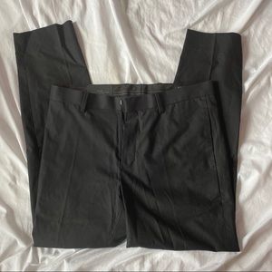 Banana Republic Black Cotton Dress Pants